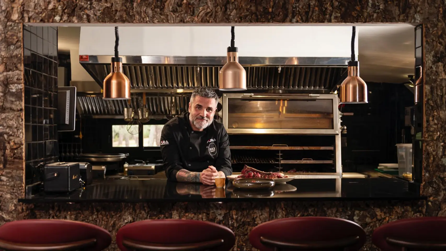 Rubén Iborra en la parrilla de RUGE
